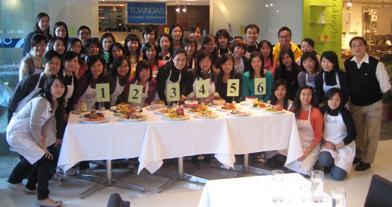 Team building through cooking