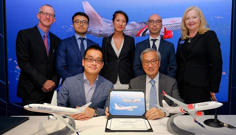 Goshawk Aviation places first direct orders with Airbus and Boeing