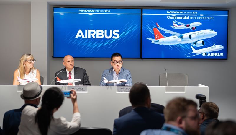 Goshawk Aviation places first direct orders with Airbus and Boeing