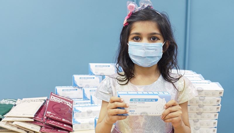 NWS Donates 20,000 Sets of Rapid Antigen Test Kits to the Underprivileged